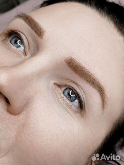 Перманентный макияж бровей и губ