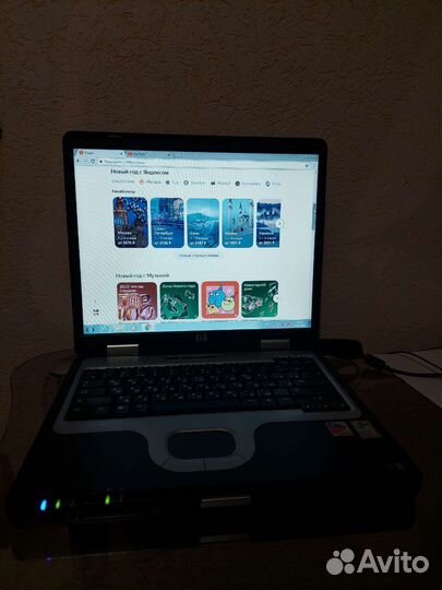 Ноутбук hp компьютер Compaq nx5000