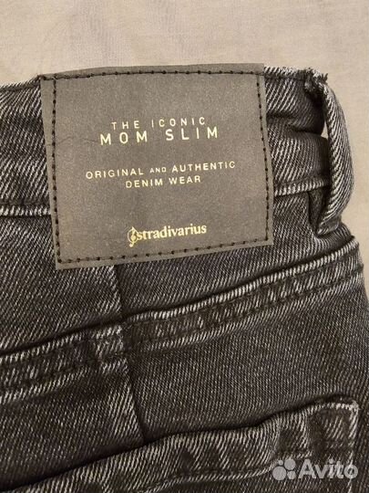 Джинсы stradivarius mom 38 новые