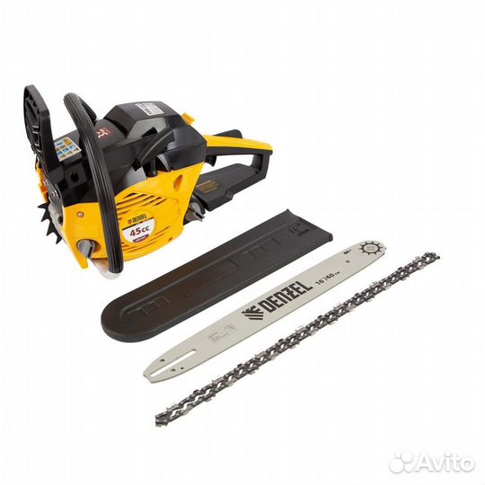 Пила цепная бензиновая Denzel, 3, 3 л.с, бензопила