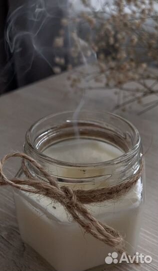 Свечи соевый и кокосовый воск