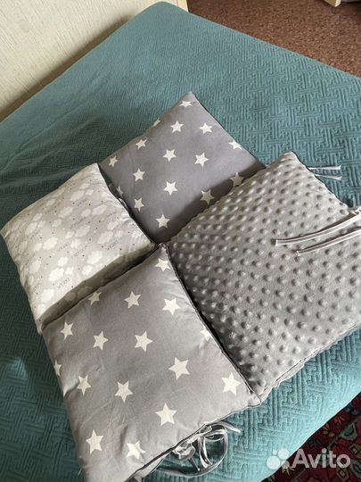 Бортики в детскую кроватку бу