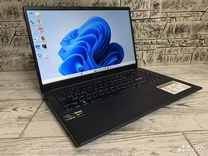 Новый Ультрабук Asus Ryzen 5 5600h/GTX 1650 4GB