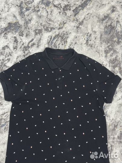 Поло чёрное