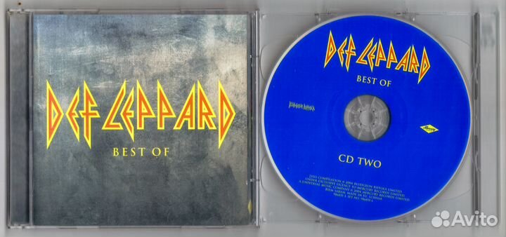 Def Leppard. Best Of. Сборник. 2 CD. Германия. 200