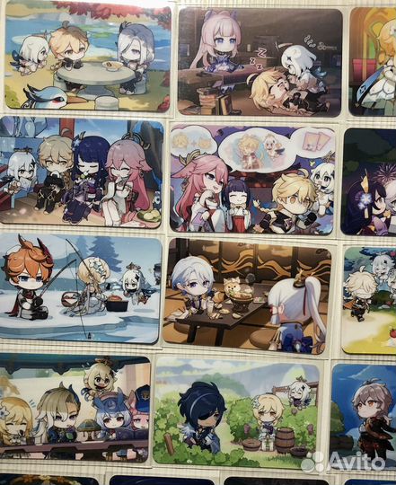 Genshin impact карточки