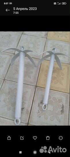 Якорь для лодки