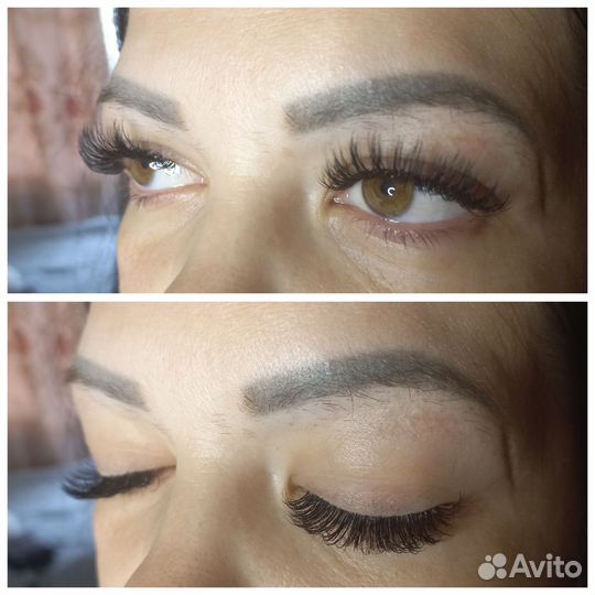Наращивание ресниц на дому