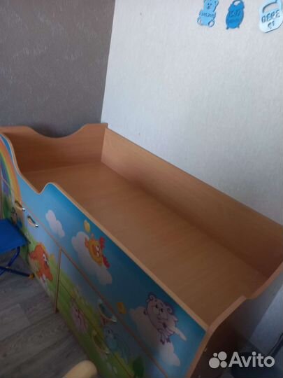 Детская кровать с матрасом