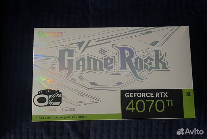 Palit GeForce RTX 4070 Ti GameRock Classic OC