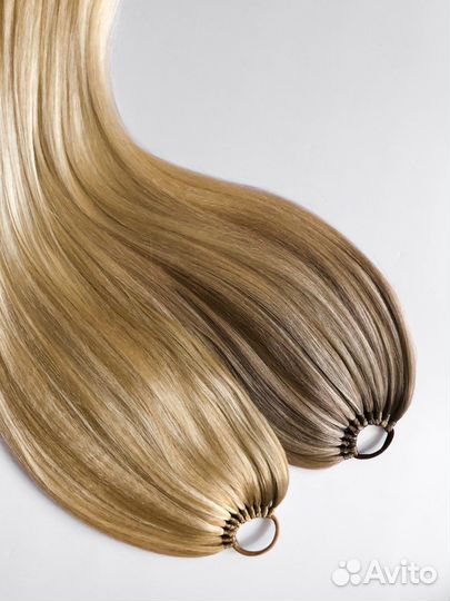 Хвост на резинке из канекалона