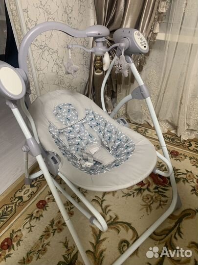 Детские электронные качели