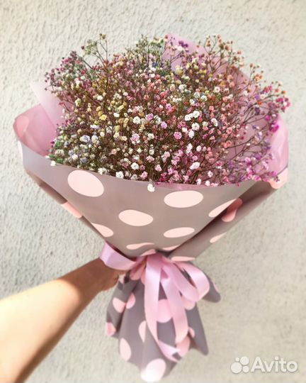 Радужная Гипсофила. Букеты на Любой Праздник