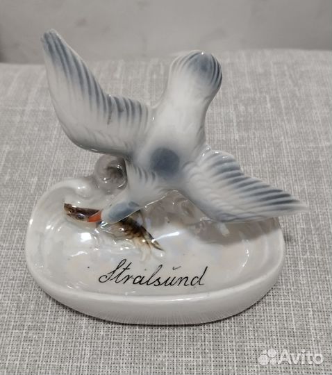 Фарфоровая пепельница ГДР Foreign