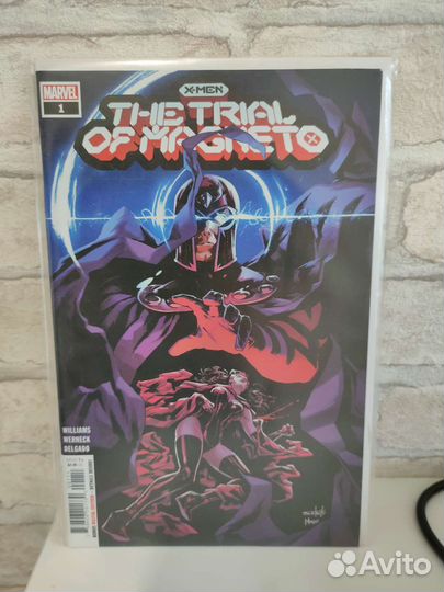 Комиксы the trial of magnetto marvel