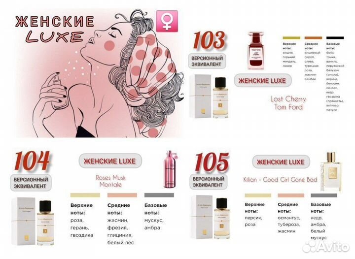 Духи эквивалент известных брендов Enjoy Care