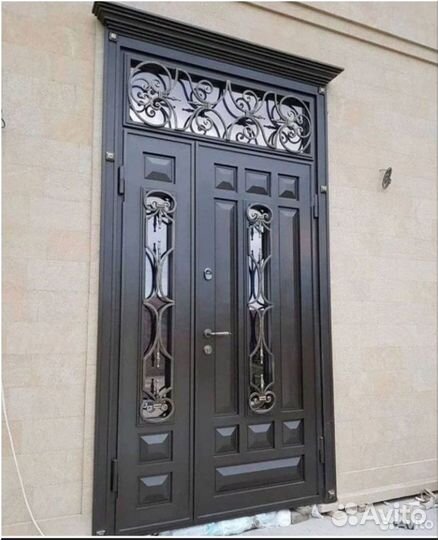 Ворота художественная ковка