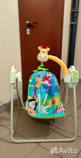 Детские электронные качели для ficher price