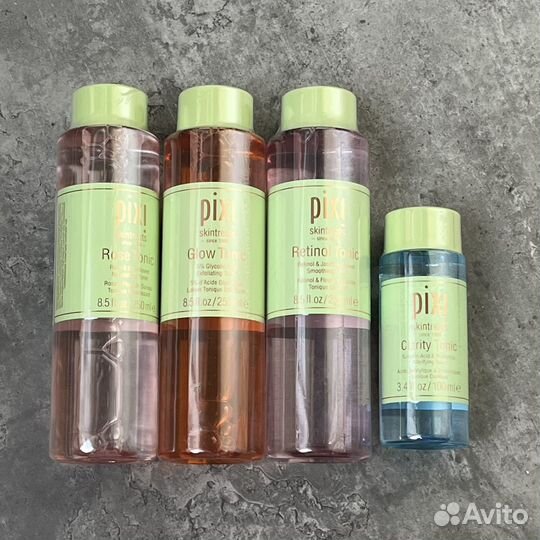 Pixi Glow Tonic, Rose, Retinol тоник