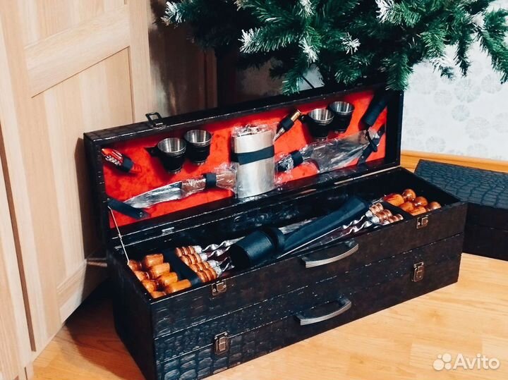 Подарочный набор с шампурами