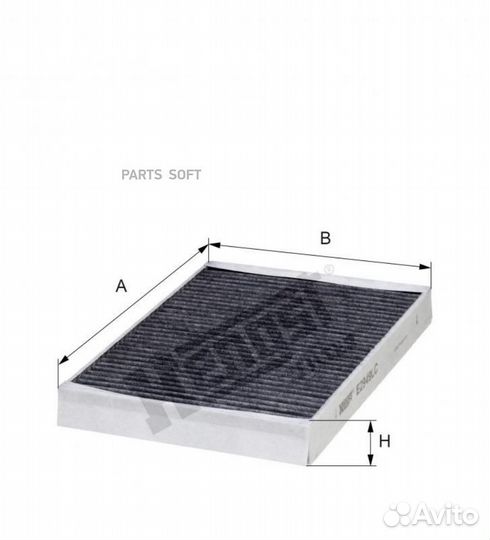 Hengst filter E2949LC Салонный фильтр