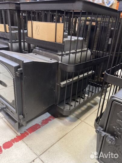 Чугунная печь для бани Паровар 18(404)