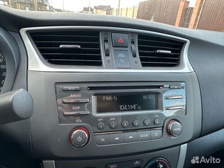 Штатная магнитола Nissan Sentra B17 1.6 HR16DE CVT