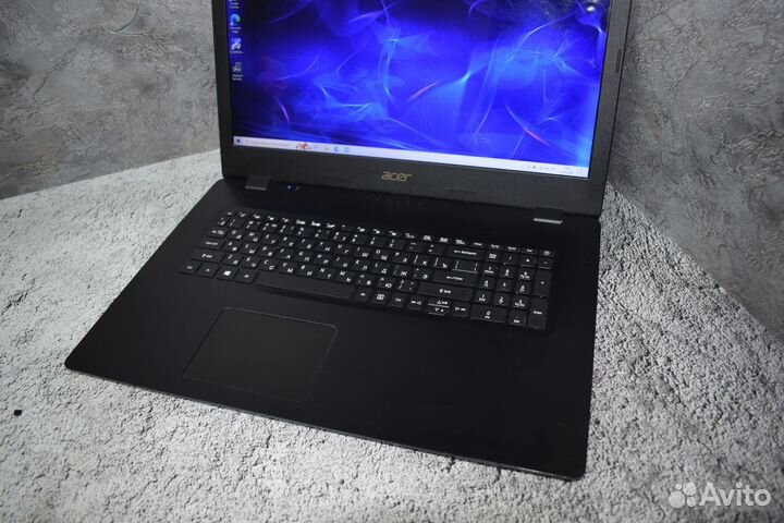 Ноутбук acer на Pentium N5030 4 ядра/ 17 дюймов