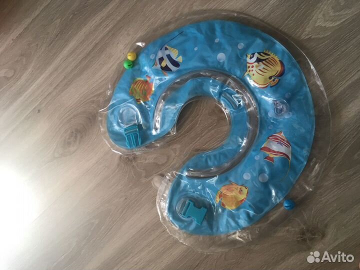 Горка и круг для купания