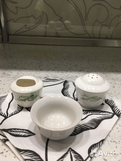 Набор для специй из 3-х предметов СССР