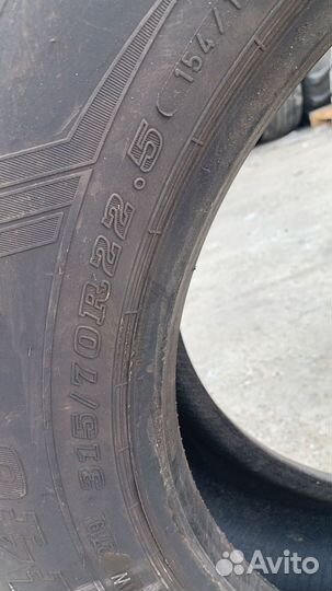 Шины dunlop 315/70 r 22.5