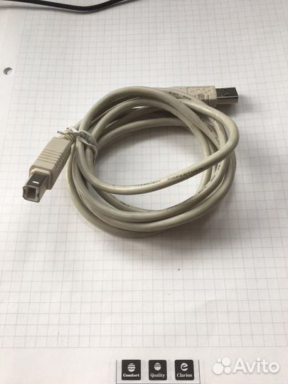 Кабель USB2.0 USB A(m) - USB B(m). для принтера