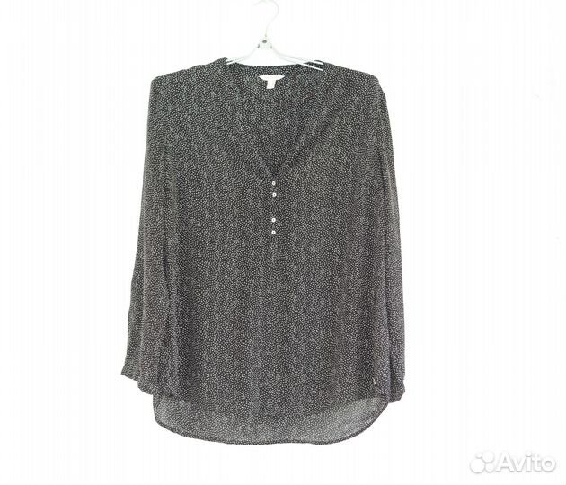 Рубашки блузки женские черные с цветами 50р