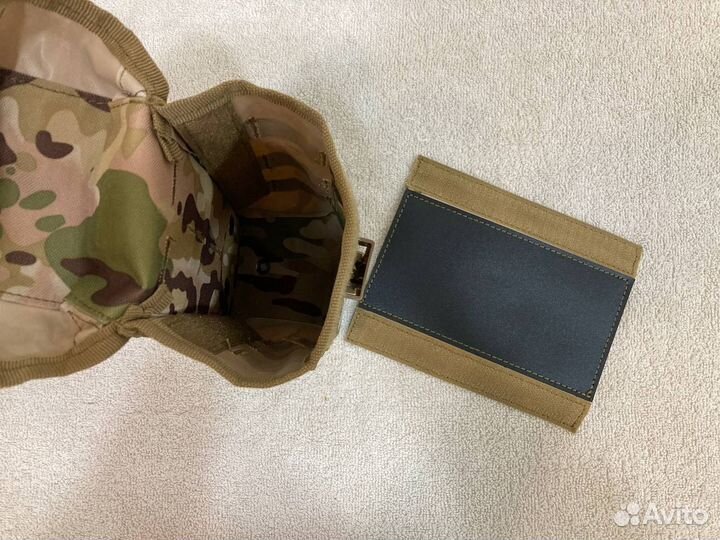 Подсумок под магазины ак двойной закрытый