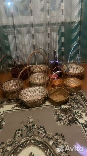 Корзина плетеная