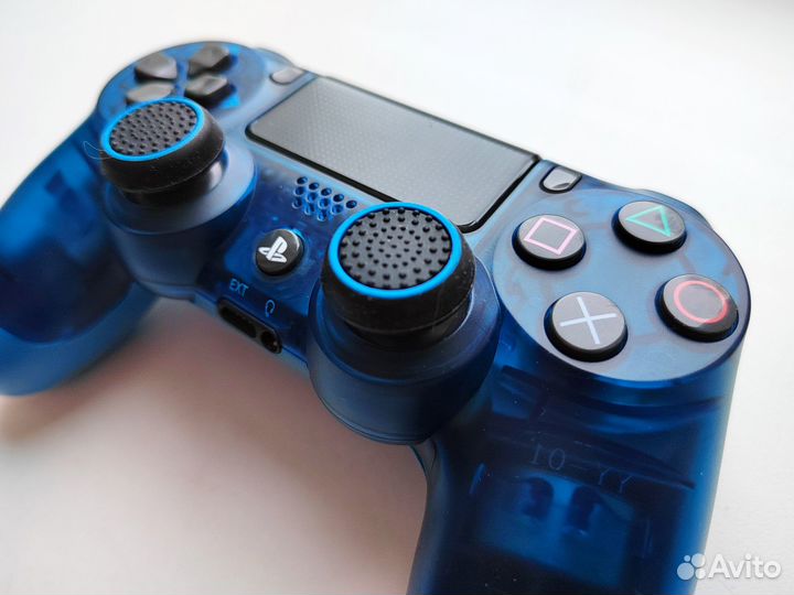 Геймпад Sony DualShock 4 Crystal Blue (Ver.2)