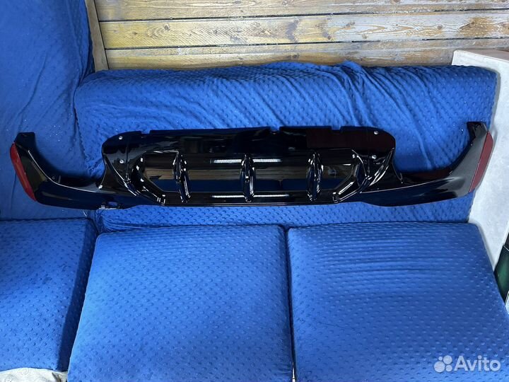 Диффузор заднего бампера BMW 5-Series G30