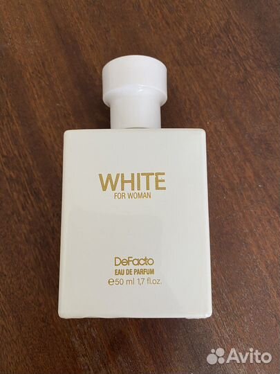 Духи DeFacto white for woman