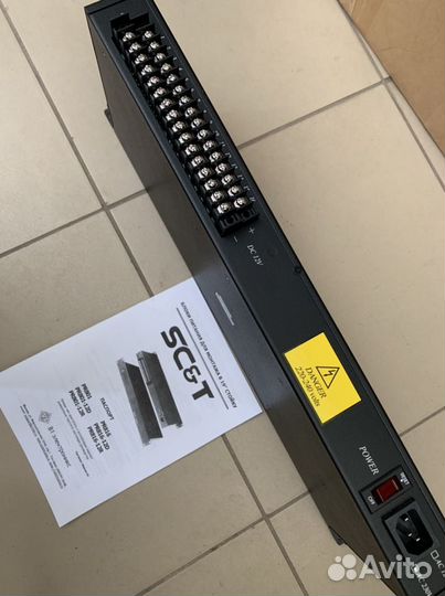 Блок питания для монтажа в 19” стойку