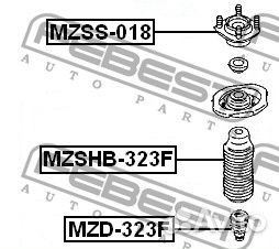 Mzss018 Опора переднего амортизатора