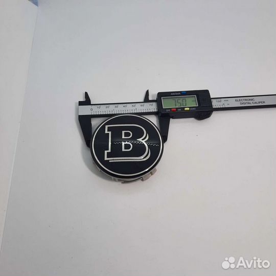 Колпачки Заглушки на литые диски Mercedes Brabus