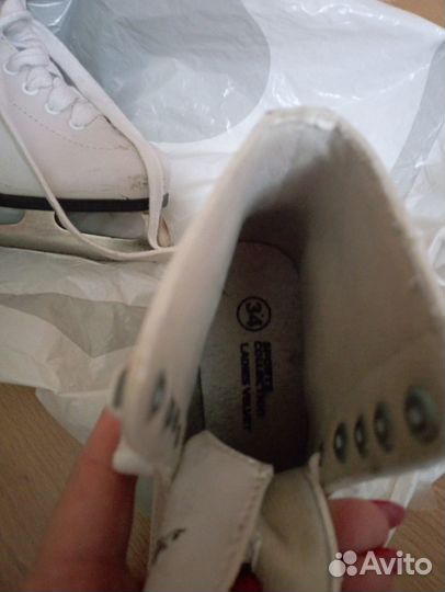 Коньки фигурные 34 размер