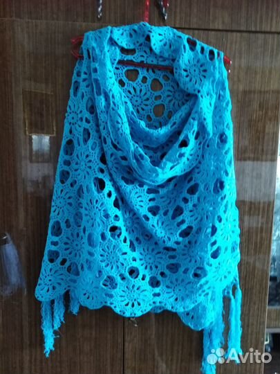 Палантин Вязанный новый