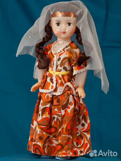 Куклы СССР национальные, Средняя Азия, 1980-е годы