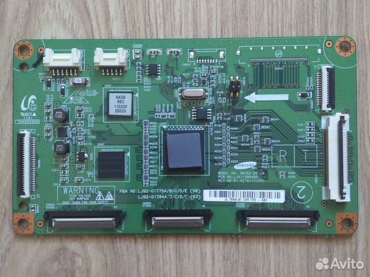 Плата Logic ctrl LJ41-09448A