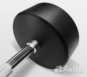 Штанга обрезиненная прямая Bronze GYM BG-PA-BB-S15