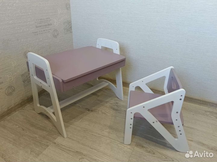 Стол + стул детский растущий
