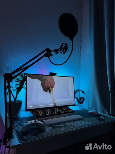 Игровая сборка пк + монитор