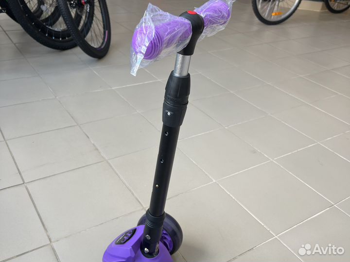 Самокат детский TT Zigzag фиолетовый