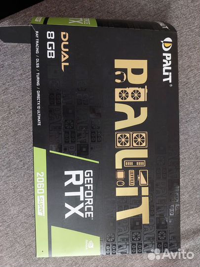 Видеокарта rtx 2060 super 8gb